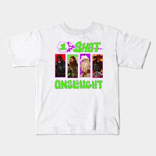 One-shot Onslaught Retro Logo Kids T-Shirt